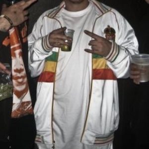 LRG zip up Rasta jacket